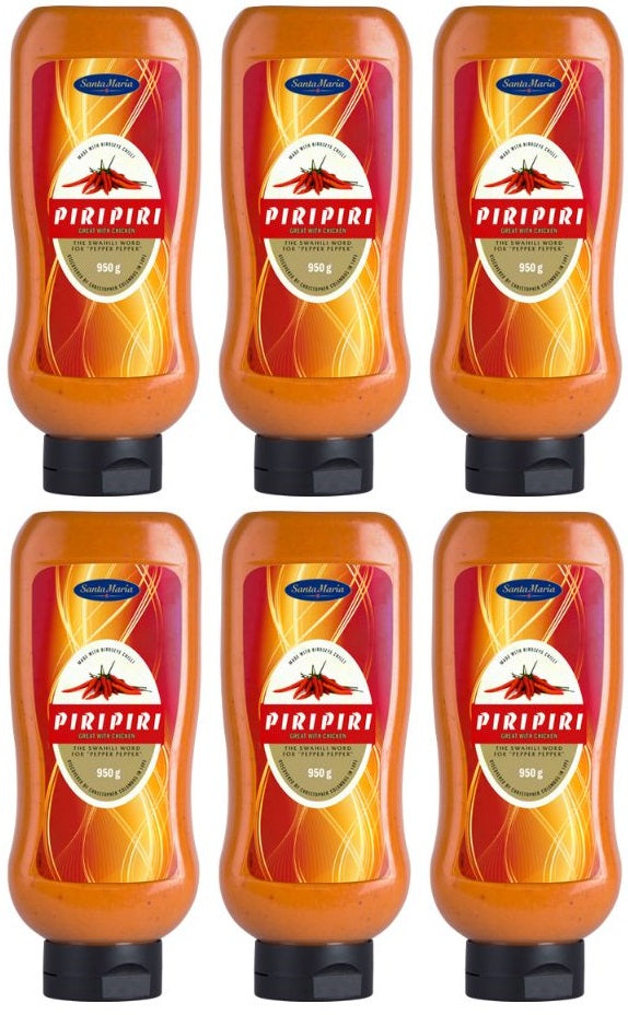 6 x Santa Maria Piri Piri 950G