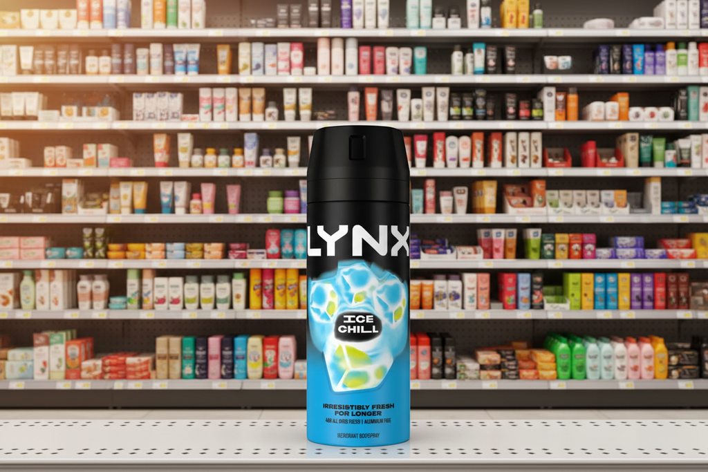 6 x Lynx  Anti-Perspirant Deodorant Spray Ice Chill 150Ml