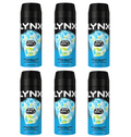 6 x Lynx  Anti-Perspirant Deodorant Spray Ice Chill 150Ml