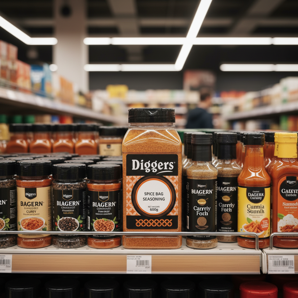 6 x Diggers Spice Bag Seasoning 600G