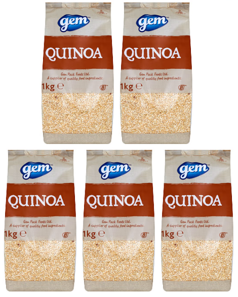 5 x Gem Quinoa 1Kg