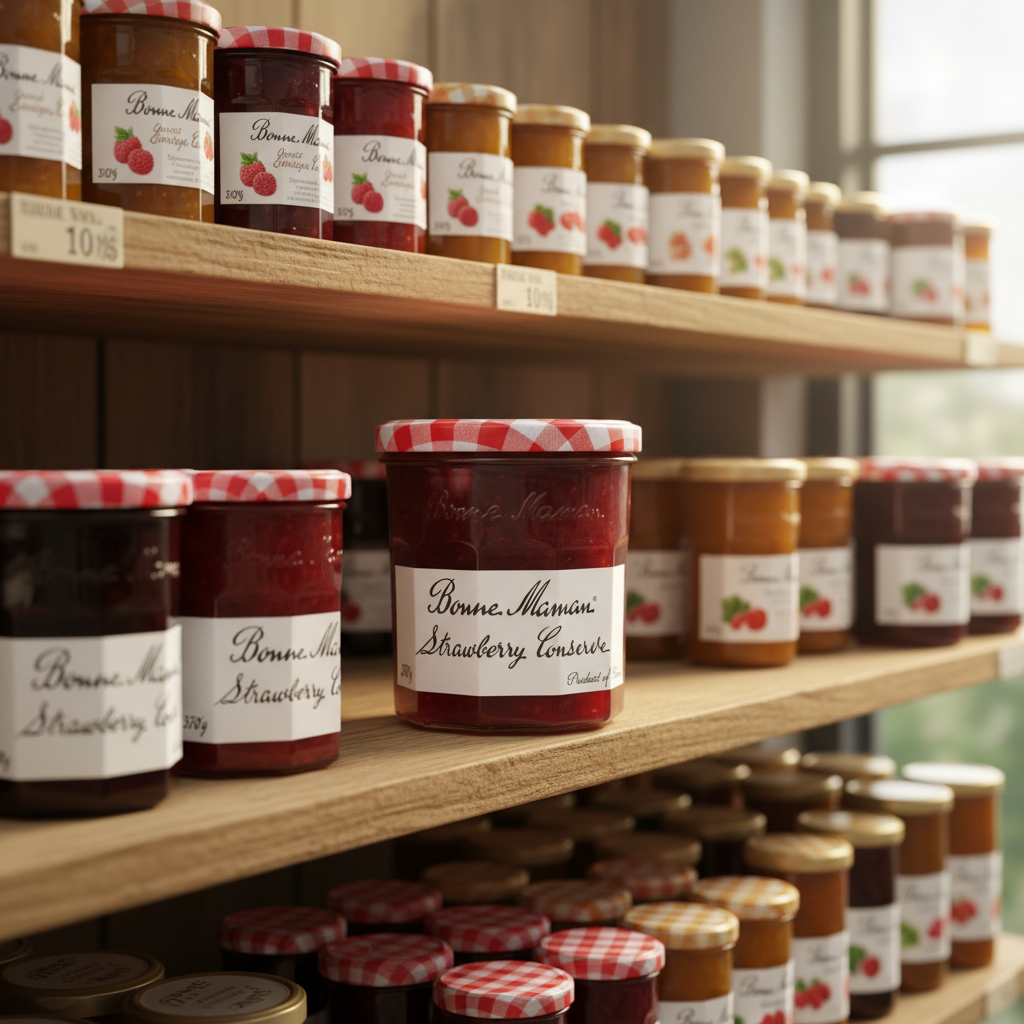 6 x Bonne Maman Strawberry Jam 370G