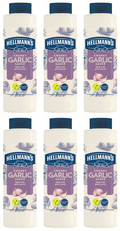 6 x Hellmann's Chunky Garlic Sauce 850Ml (858G)