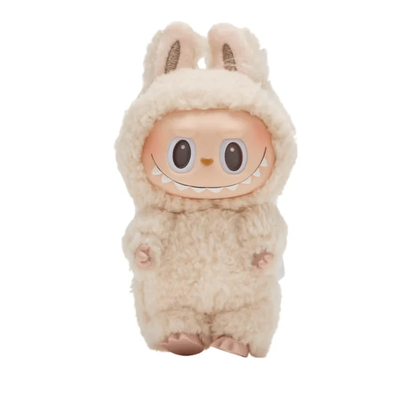Pop Mart The Monsters Labubu Exciting Macaron 'SOYMILK' Vinyl Pendant