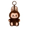Pop Mart Labubu The Monsters Have a Seat 'DUODUO' SECRET Vinyl Plush Pendant