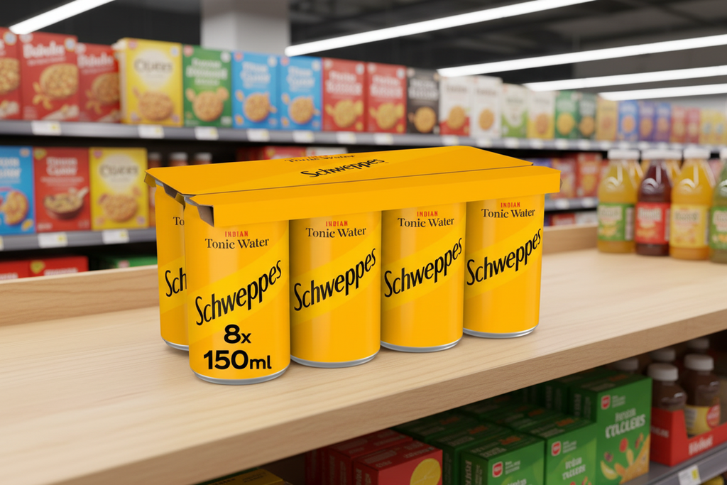 3 x Schweppes Indian Tonic Water 8 X 150Ml