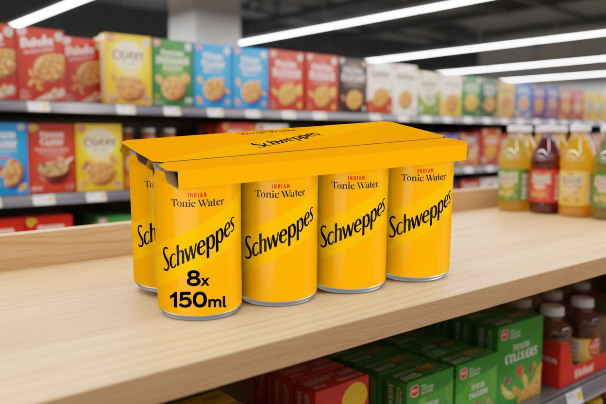 3 x Schweppes Indian Tonic Water 8 X 150Ml