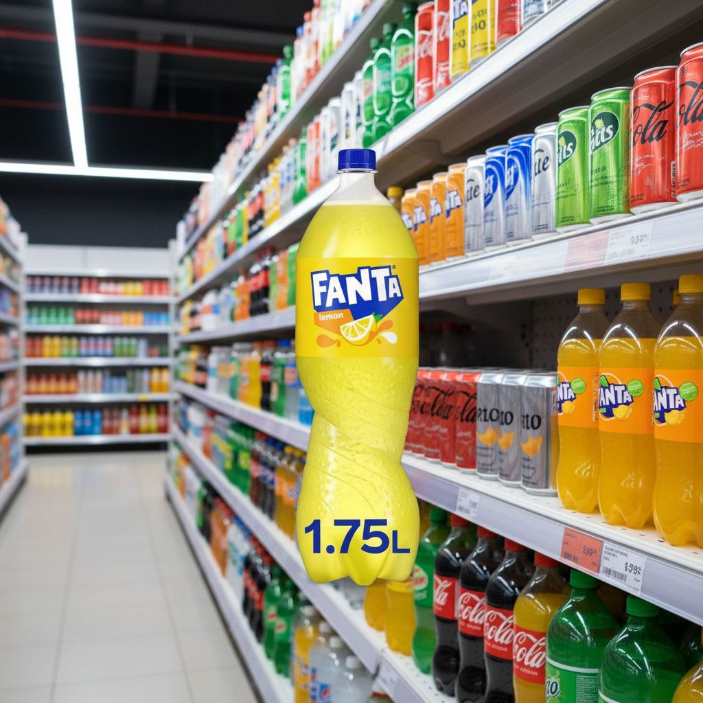 8 x Fanta Lemon 1.75L