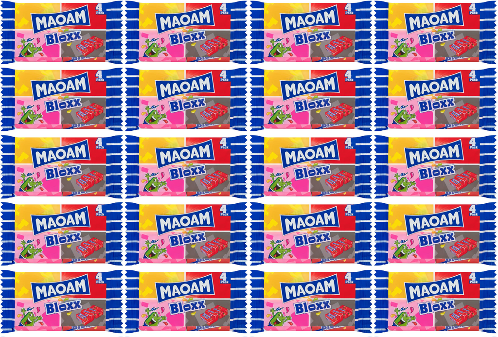 20 x Maoam Bloxx 4 X 22G (88G)