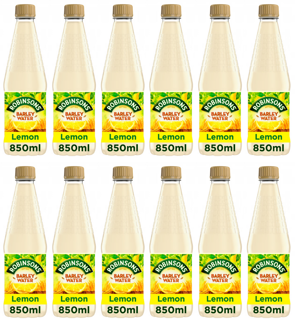 12 x Robinsons Barley Water Lemon 850Ml