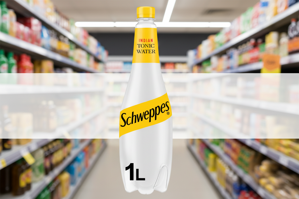 12 x Schweppes Tonic Water - 1LTR