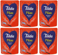 6 x Tilda Microwave Rice Pilau Basmati - 250G
