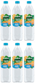 6 x Volvic Touch Of Fruit Sugar Free Mango Passion 1.5L