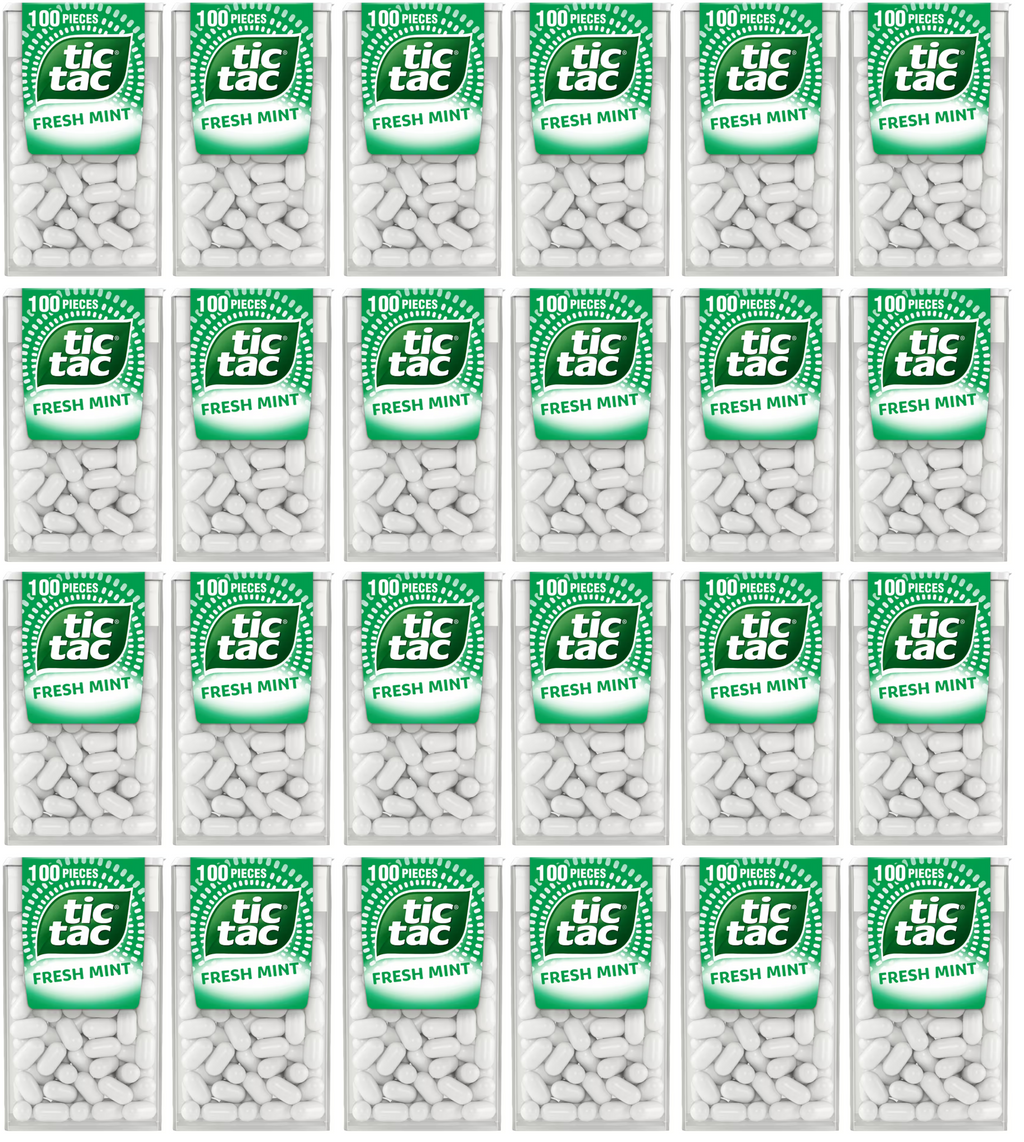 24 x Tic Tac Fresh Mint 49G