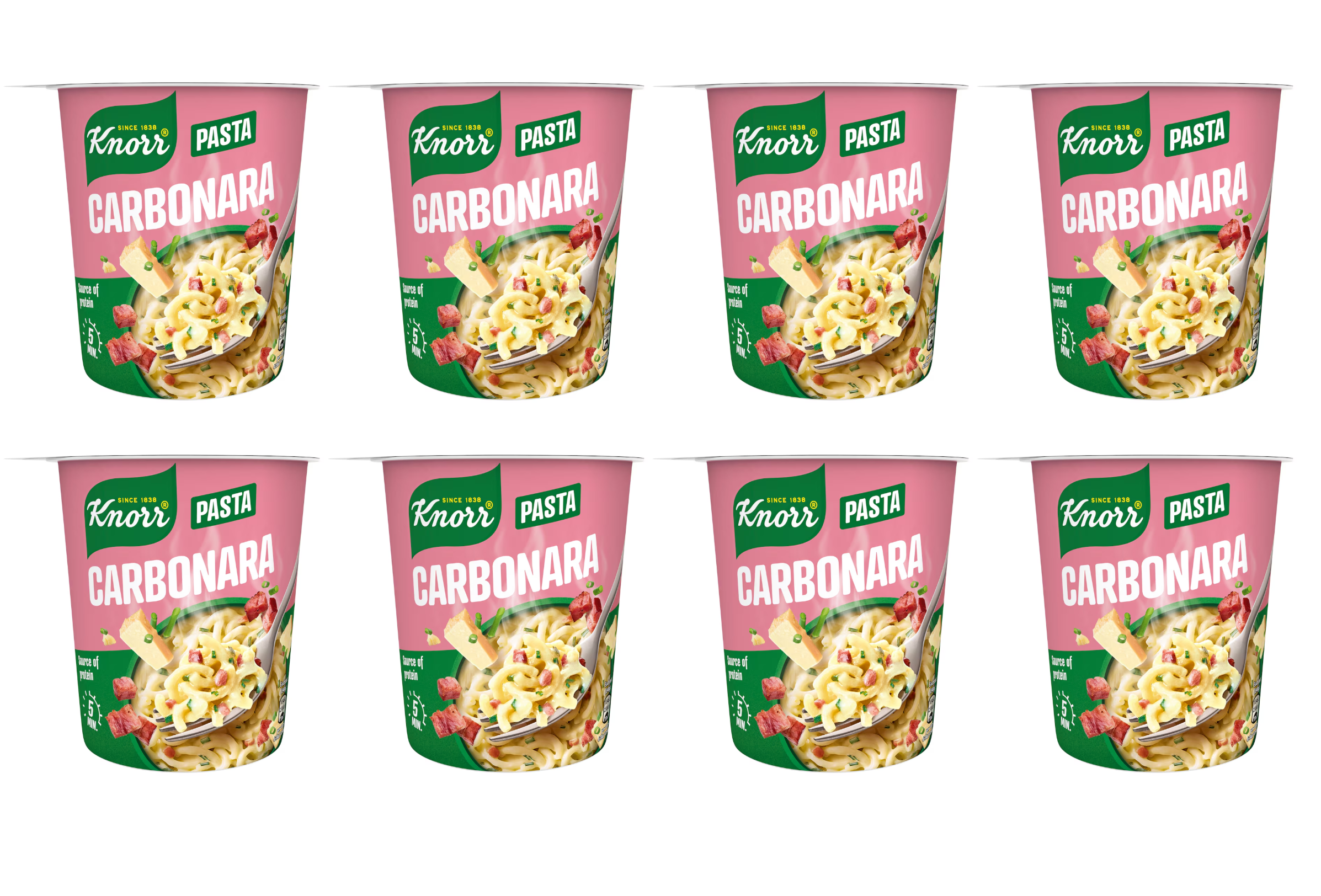8 x Knorr Carbonara Pasta 63G