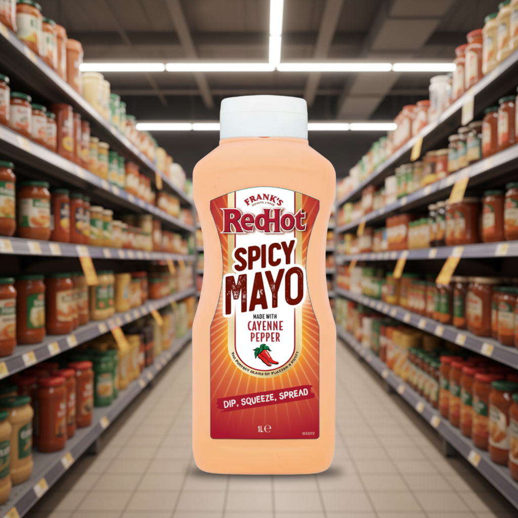 Franks Redhot Spicy Mayo 1L