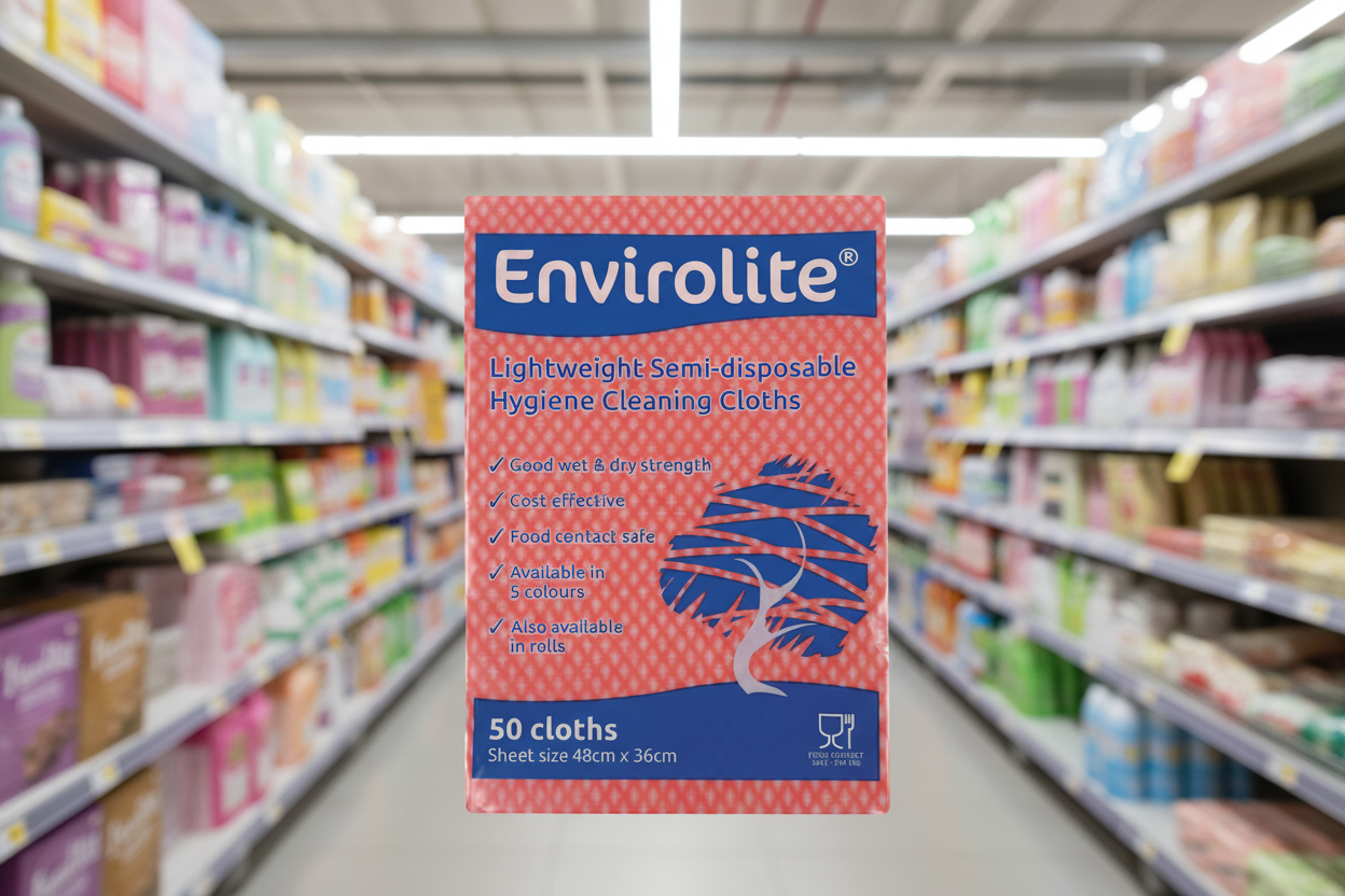 Envirolite Red Cloth 50Pk