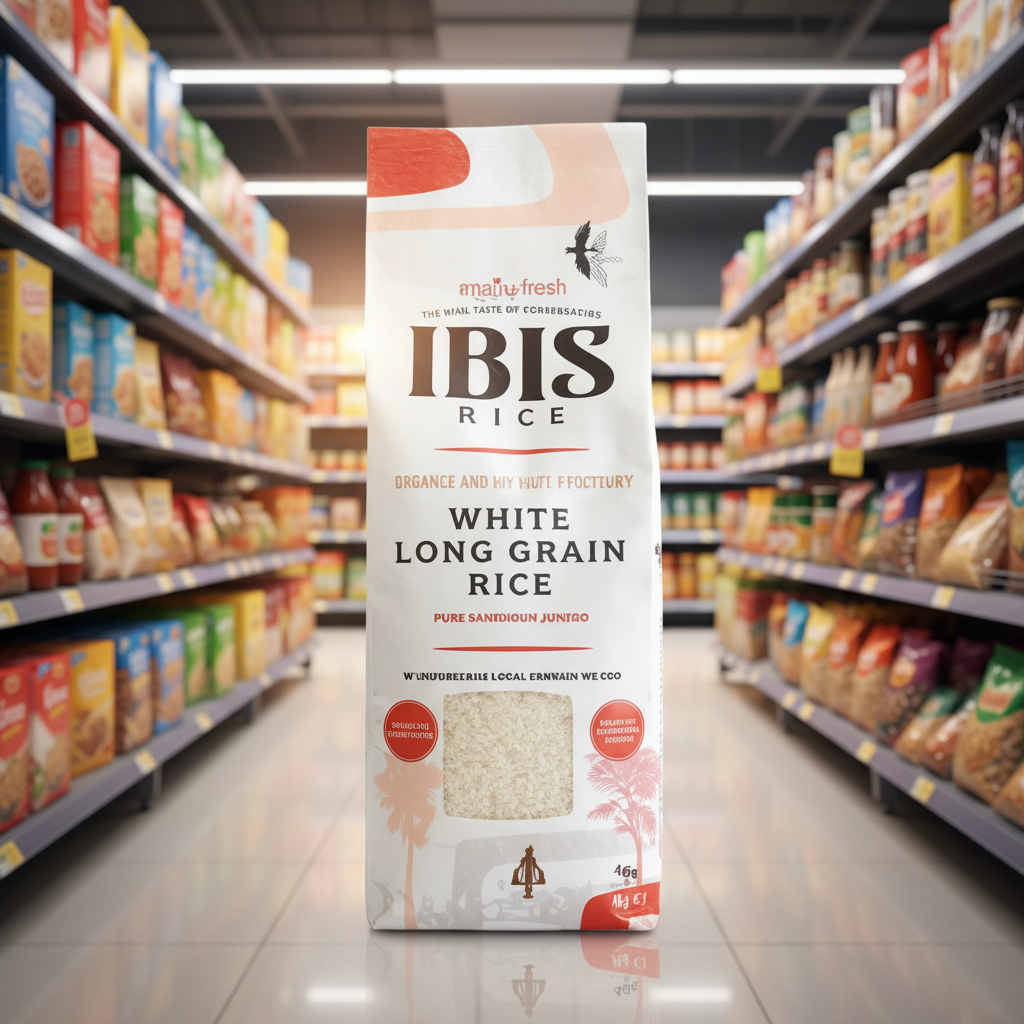 Ibis White Jasmine Long Grain Rice - 1kg
