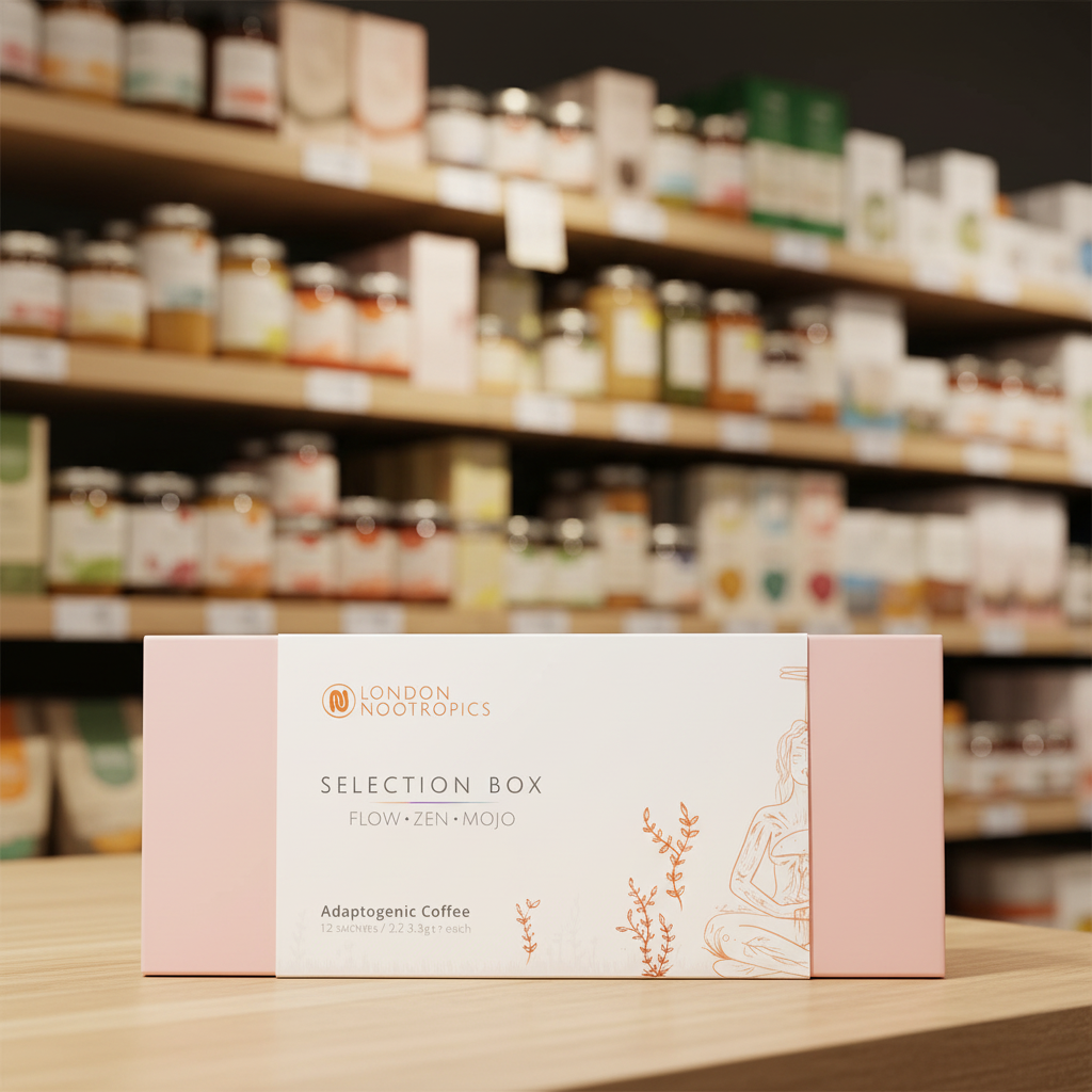 London Nootropics Adaptogenic Coffee Blends Box - 12bags