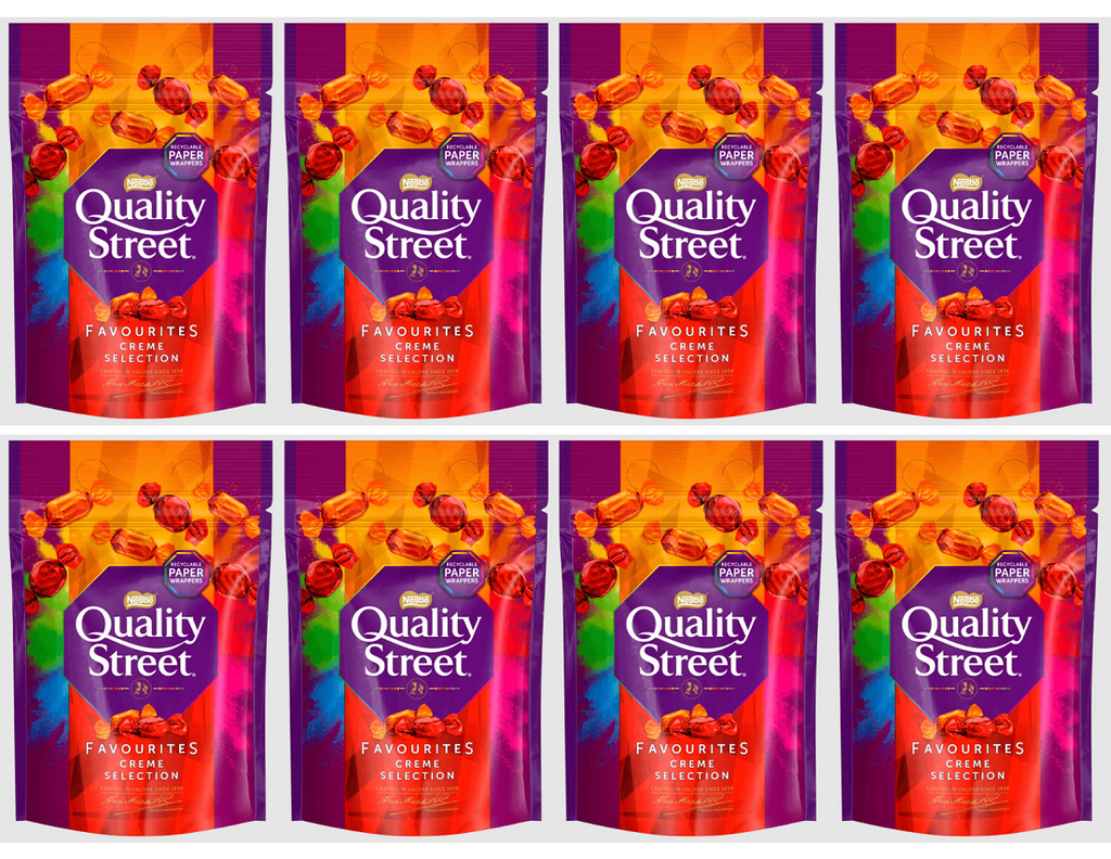 8 x Quality Street Golden Selection Pouch - 283GM
