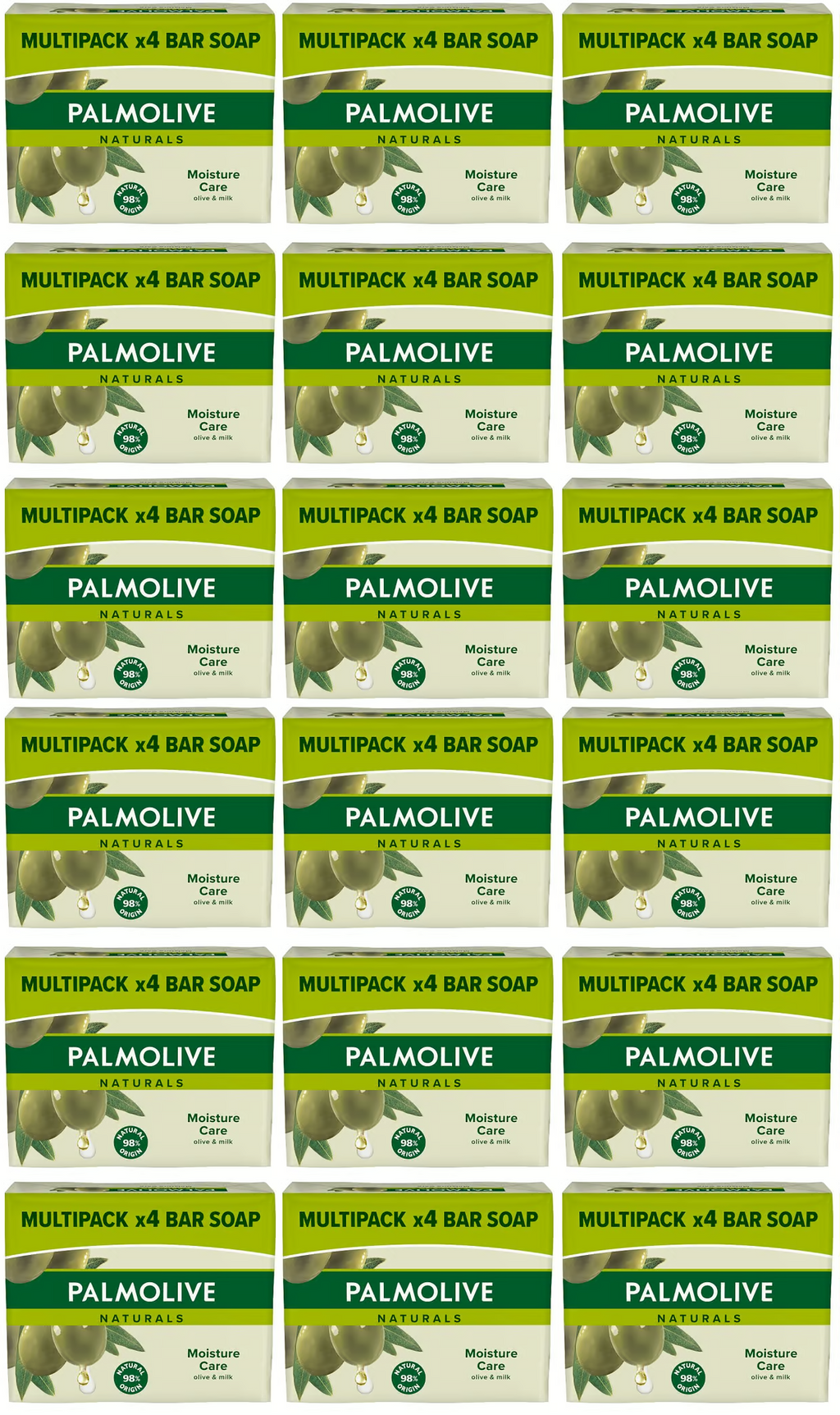 18 x Palmolive Soap Moisture Care  - 4 PACK