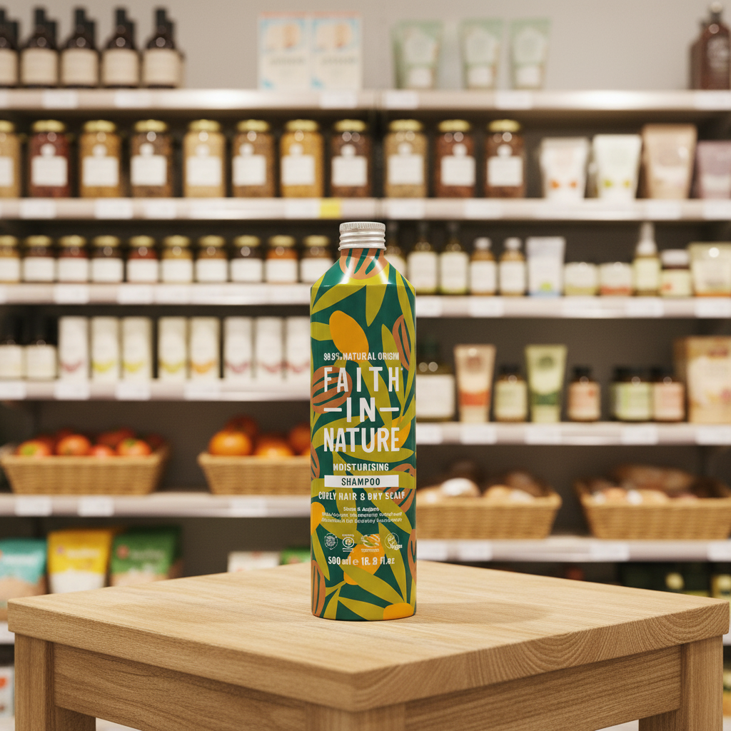 Faith In Nature Shea & Argan Shampoo(Alumin Bot) - 500ml