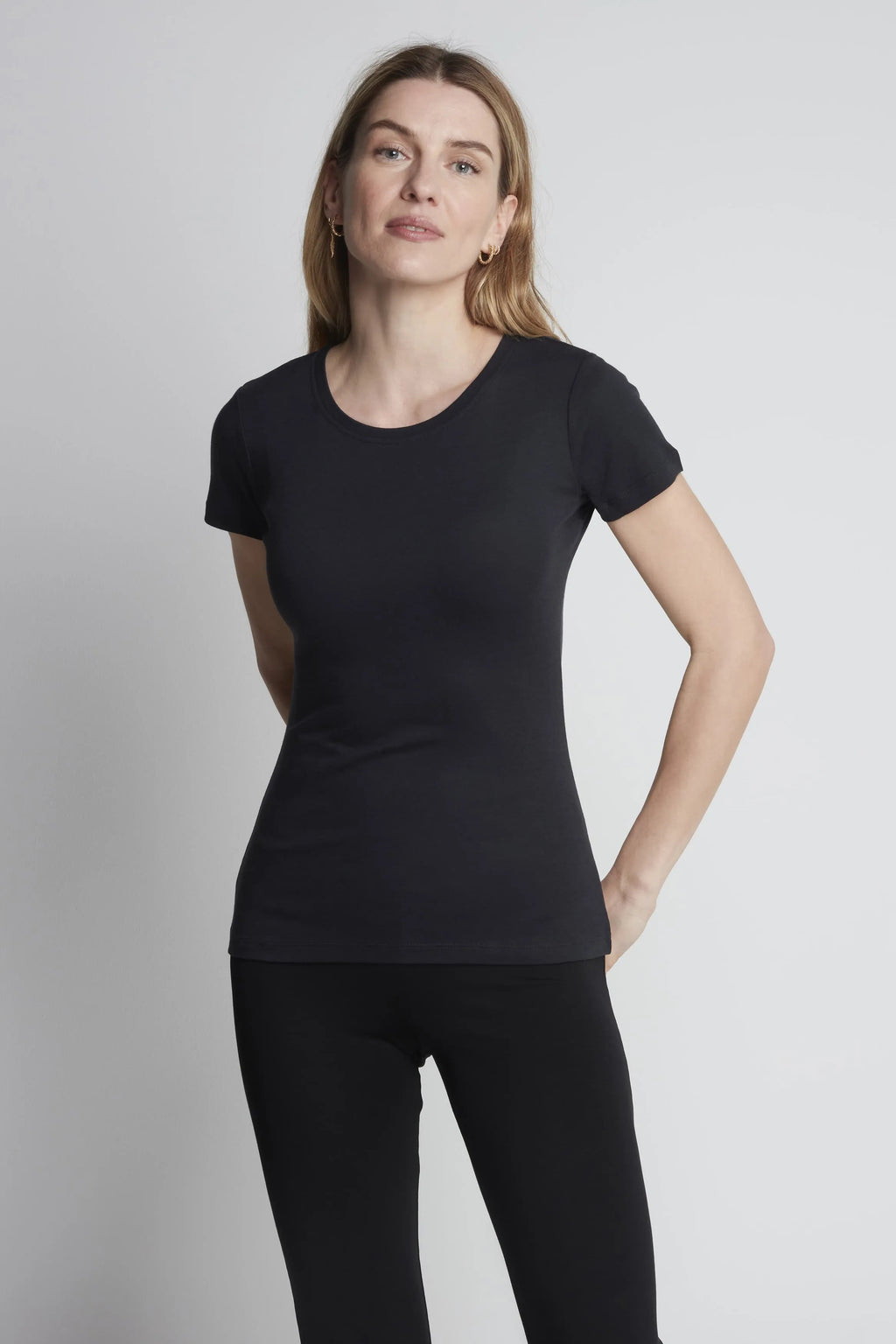 Crew Neck Cotton Modal T-shirt