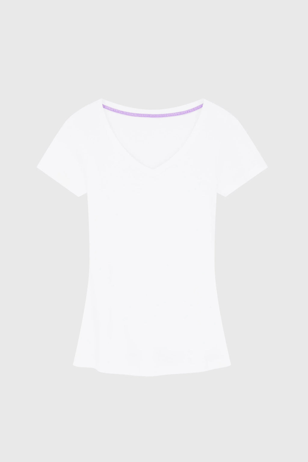 V-Neck Cotton Modal T-Shirt