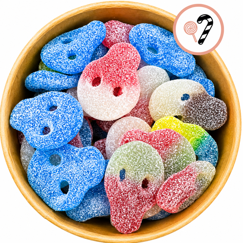 Skull Crusher Candy Salad Bowl 700g