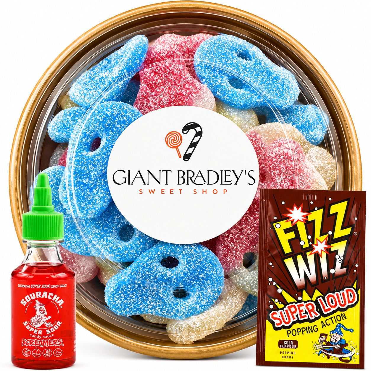 Skull Crusher Candy Salad Bowl 700g