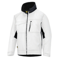 Snickers 1128 Craftsmen’s Winter Water Resistant Quilt Lined Rip-Stop Jacket White Medium