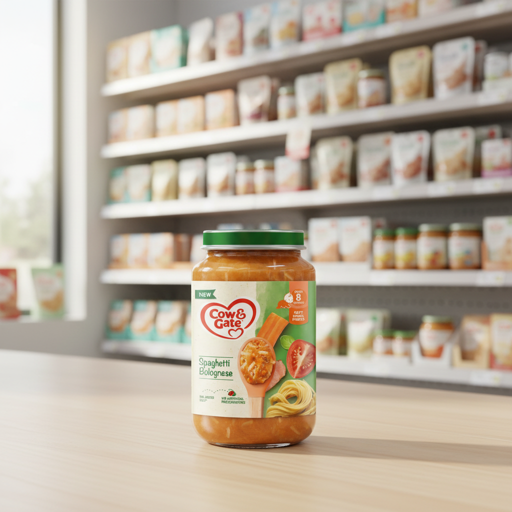 6 x Cow & Gate Jar Spaghetti Bolognese - 200G