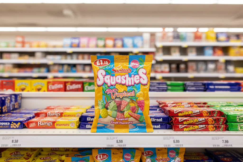 12 x Squashies Tropical - 100GM