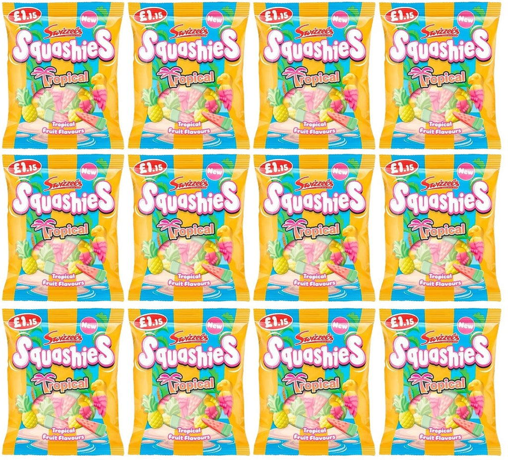 12 x Squashies Tropical - 100GM