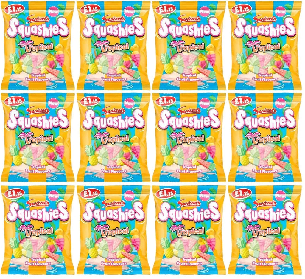 12 x Squashies Tropical - 100GM