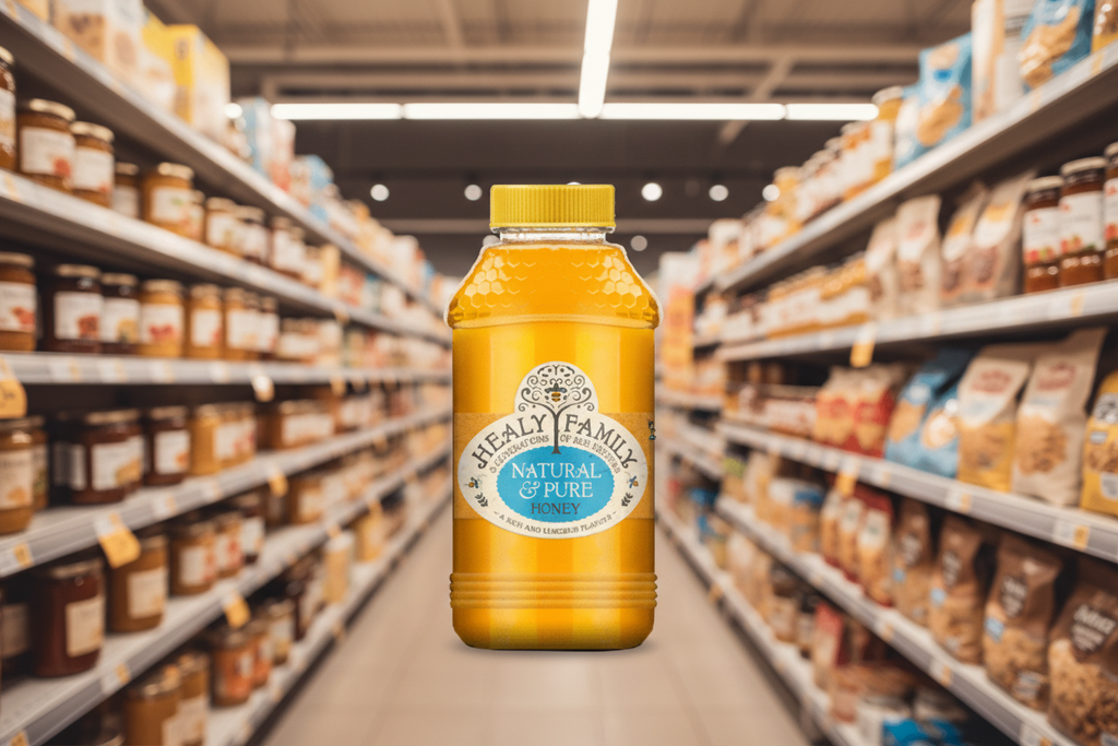 6 x Healy Family Natural & Pure Honey 1Kg