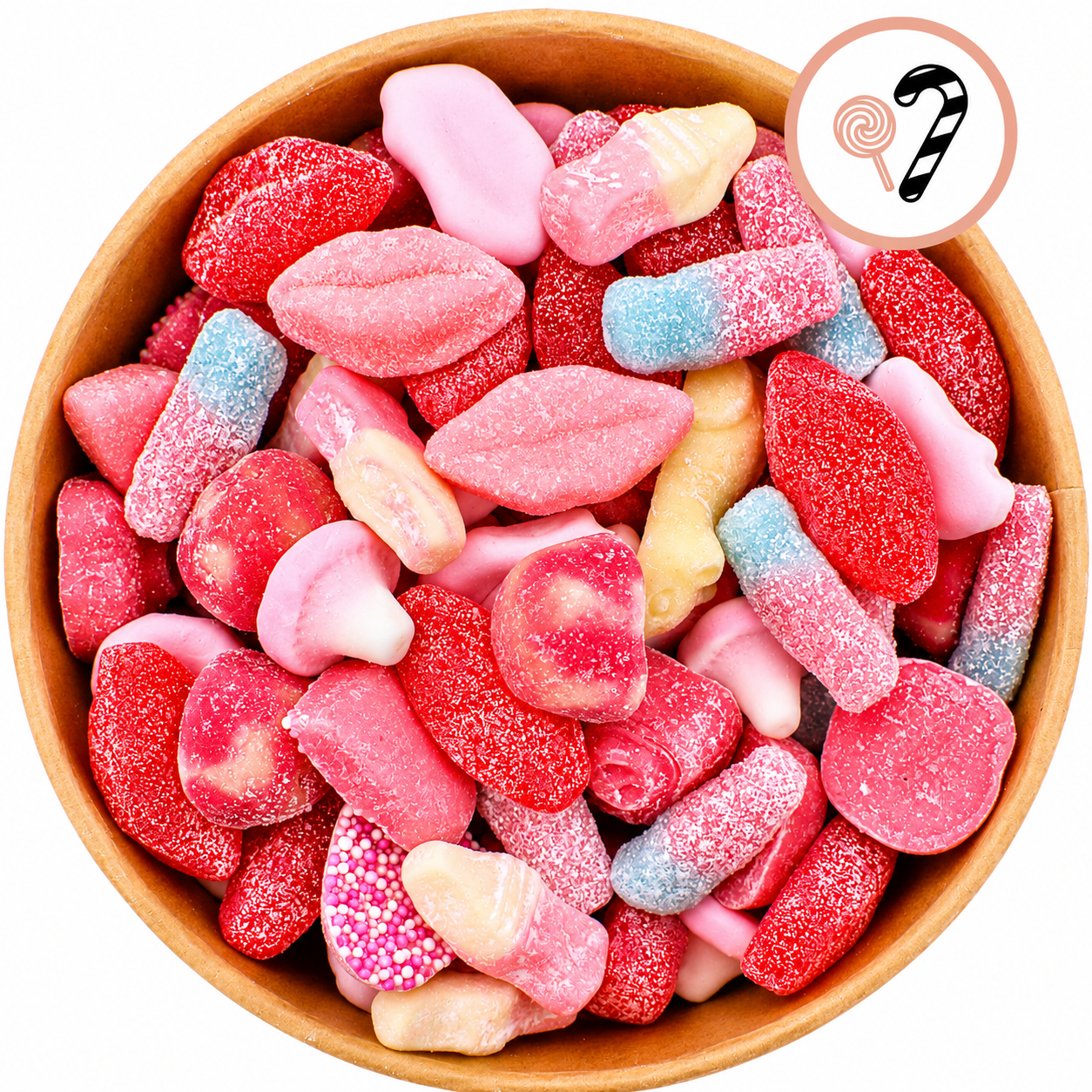 Strawberry Candy Salad Bowl 700g
