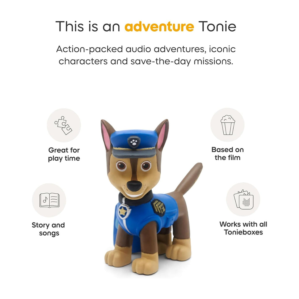 Tonies Toniebox 2 Play Set Including Paw Patrol Chase Tonie, Tonieplay Game & Tonieplay Controller - Sky Blue