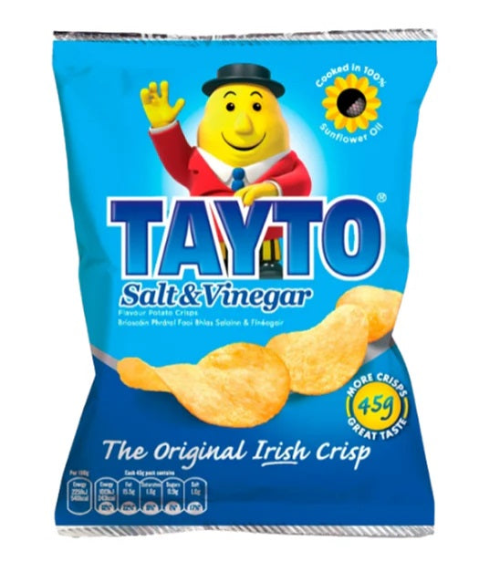 30 x Tayto Salt & Vinegar 35g