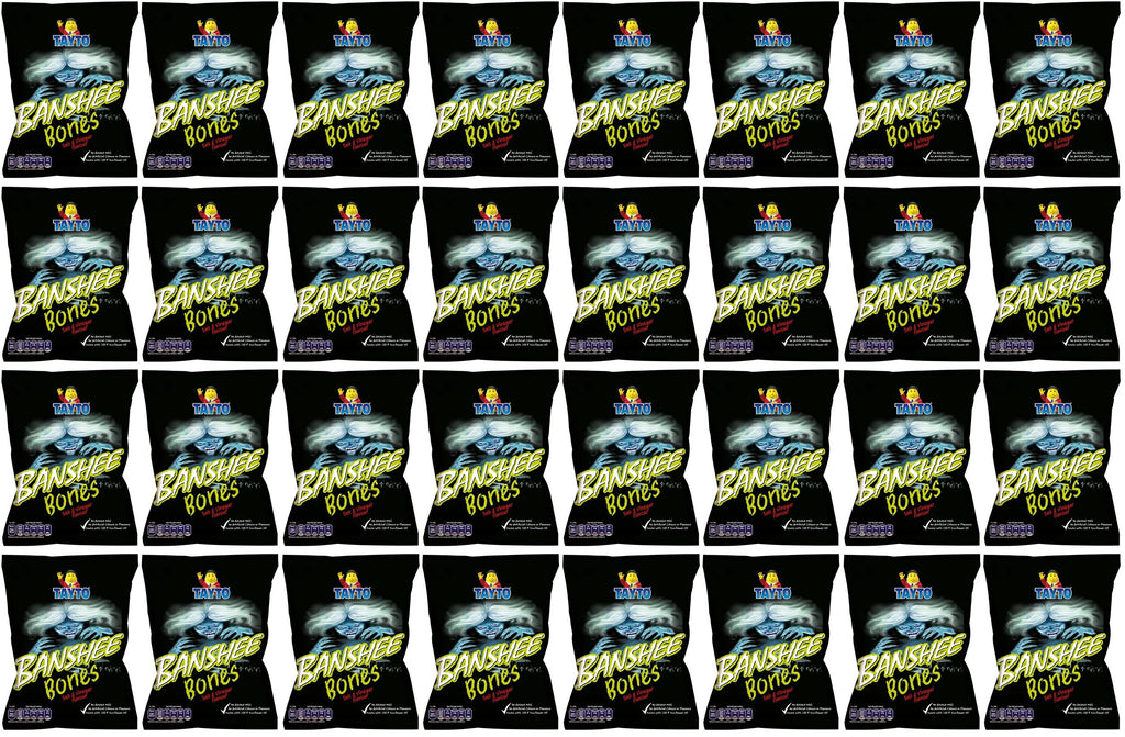 32 x Tayto Banshee Bones Salt & Vinegar Flavour 40G