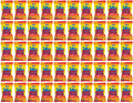50 x Tayto Mighty Munch Hot & Spicy Flavour Potato Snacks 31G