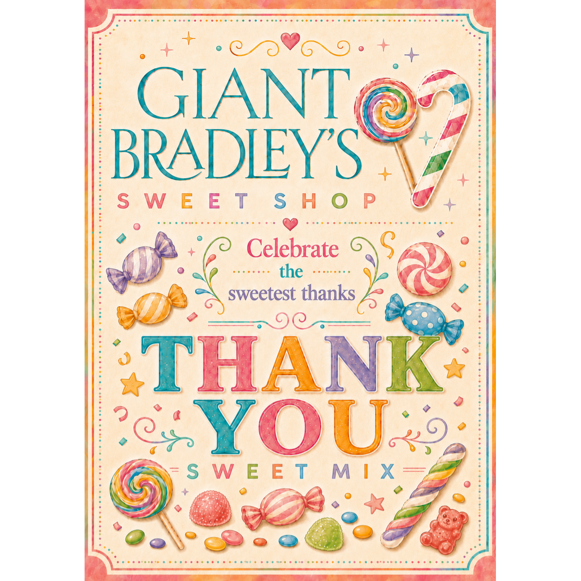 Thank You Pouch Perfect For Parties & Corporate Events 150g