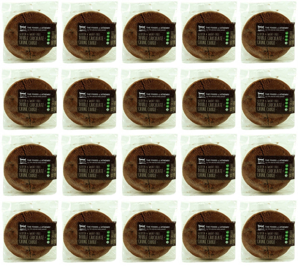 20 x The Foods Of Athenry I Love Cookies Double Chocolate Chunk 60G