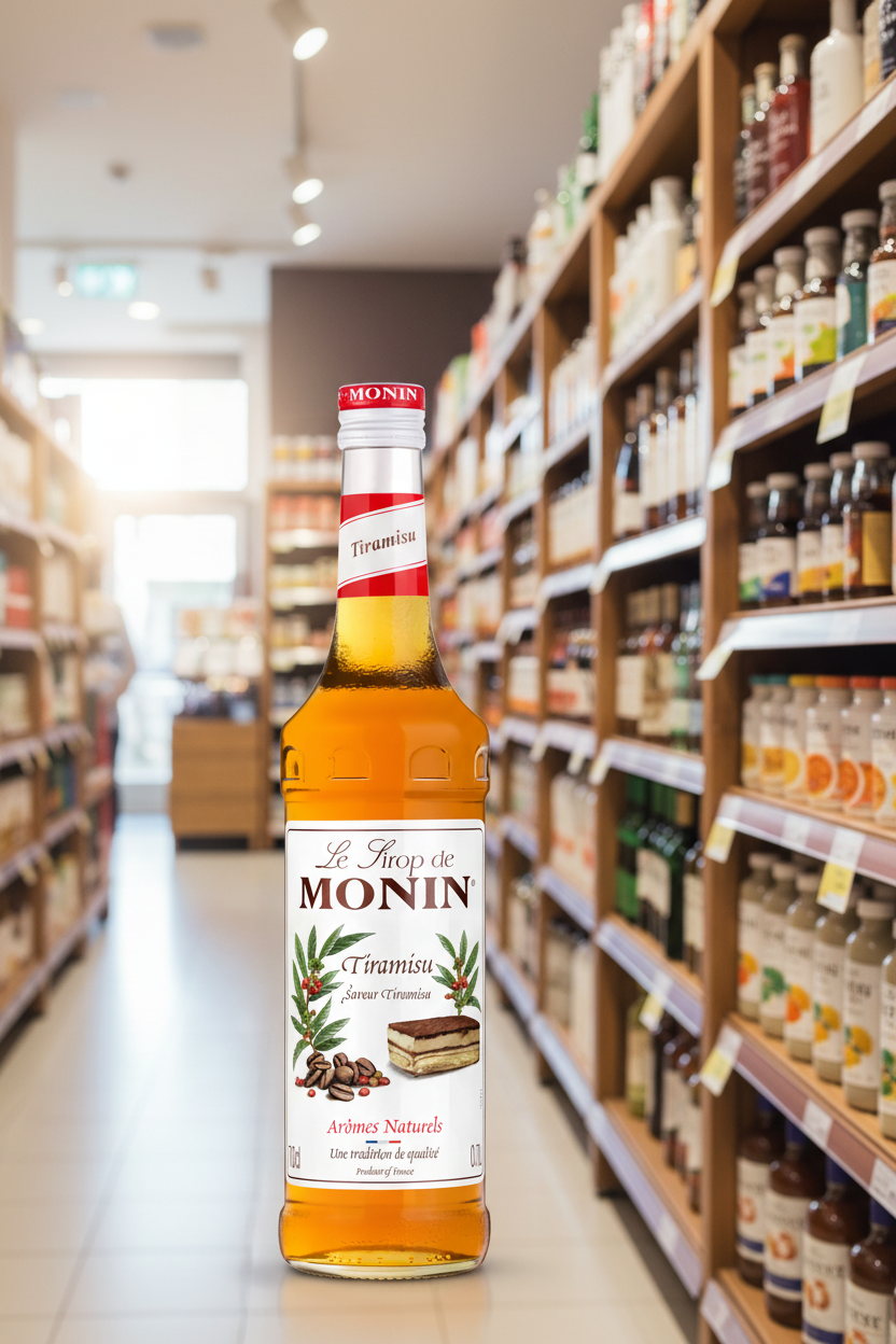 6 x Monin Syrup Tiramisu 70cl