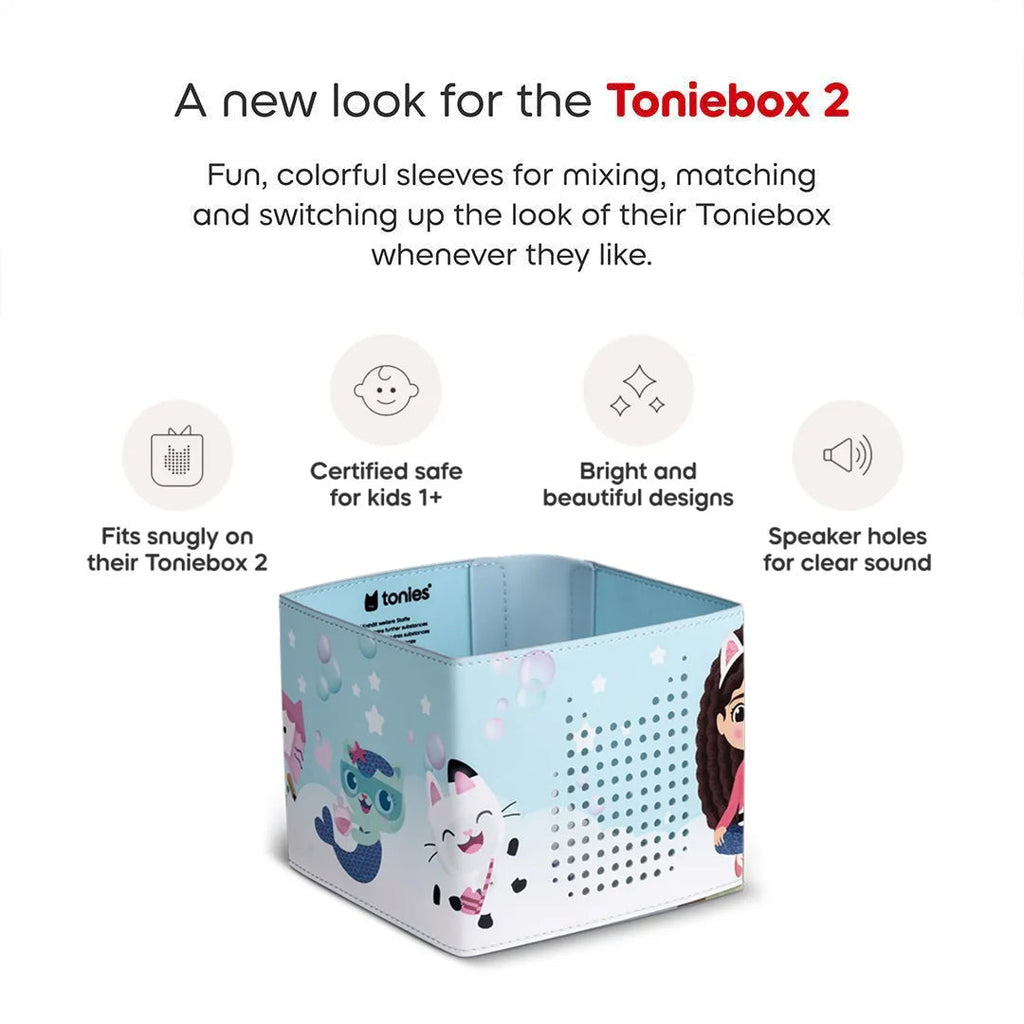 Tonies Toniebox 2 Sleeve - Gabby's Dollhouse