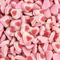 Triple Hearts Pink Sweets