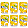 6 x Extra Refreshers Tropical Sf Chewing Gum Bottle 30 Piece