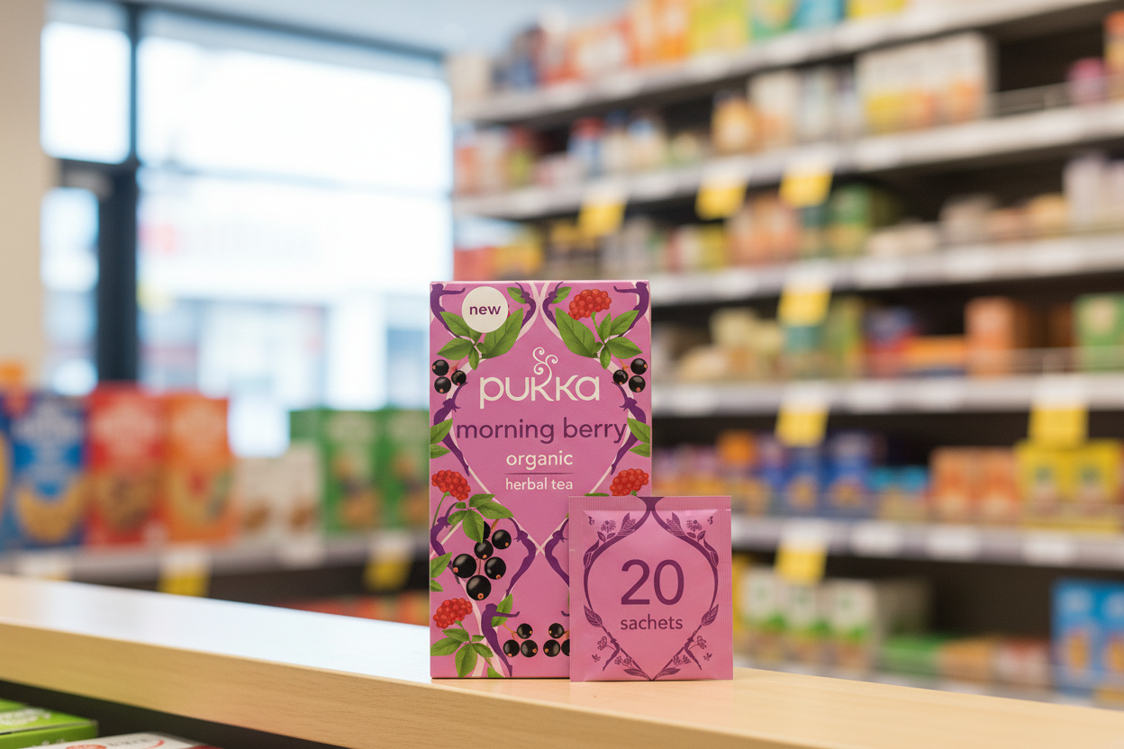 Pukka Morning Berry Tea Bags 20s