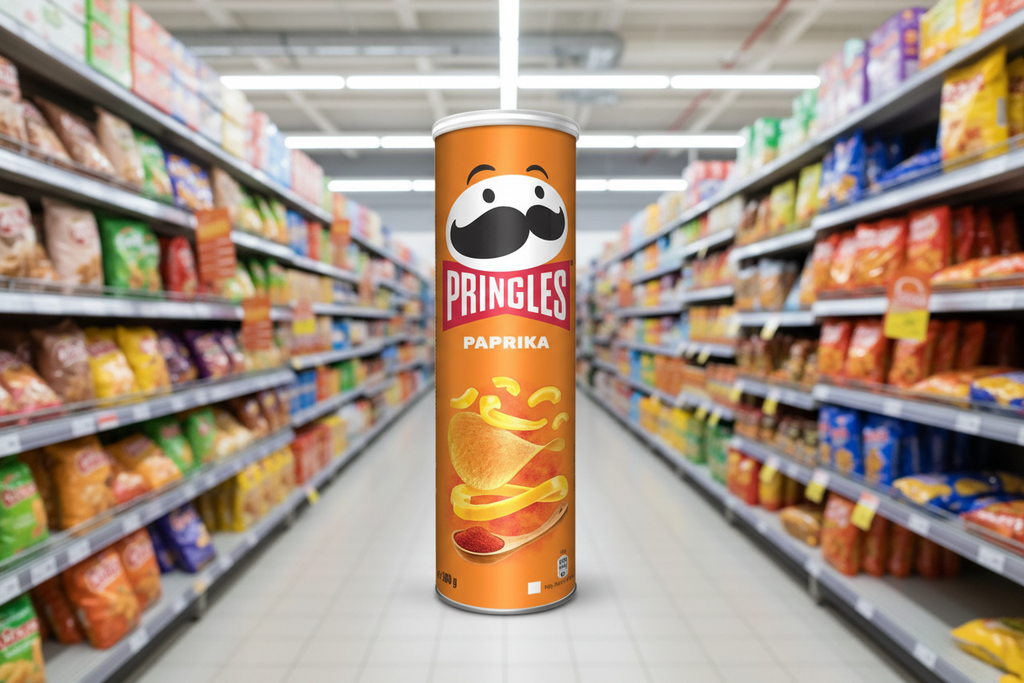 19 x Pringles Paprika Sharing Crisps 165G