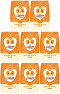 8 x Odlums Strong White Flour 2Kg